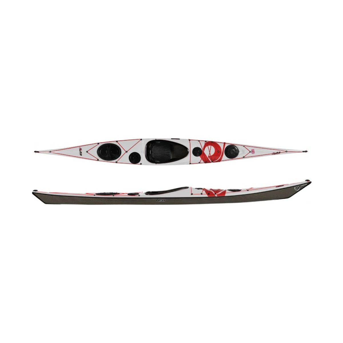 P&H Cetus LV Havkajak M/finne - LW Kevlar/Carbon 1 P&H Cetus LV Havkajak M/finne - LW Kevlar/Carbon