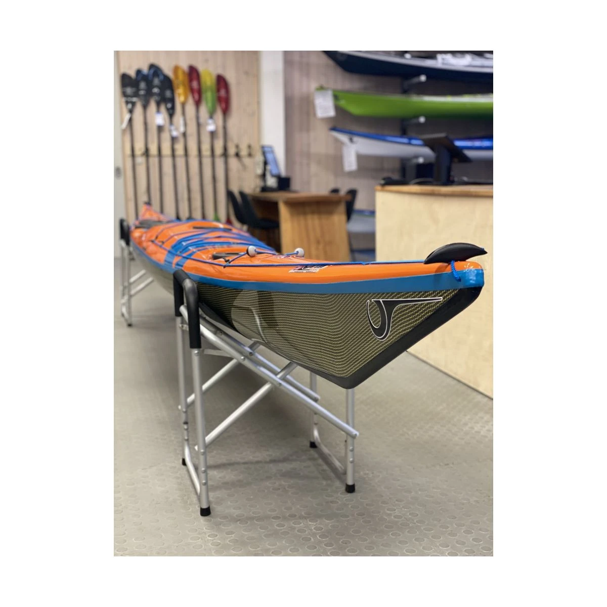 P&H Cetus MV Havkajak M/finne - LW Kevlar/Carbon 2 P&H Cetus MV Havkajak M/finne - LW Kevlar/Carbon - Billede 2