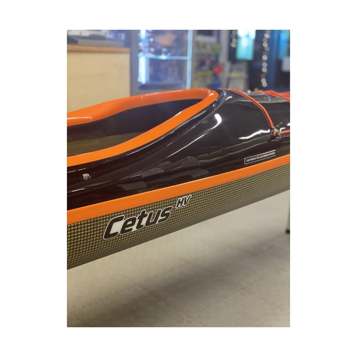 P&H Cetus HV Havkajak M/finne - LW Kevlar/carbon 3 P&H Cetus HV Havkajak M/finne - LW Kevlar/carbon - Billede 3