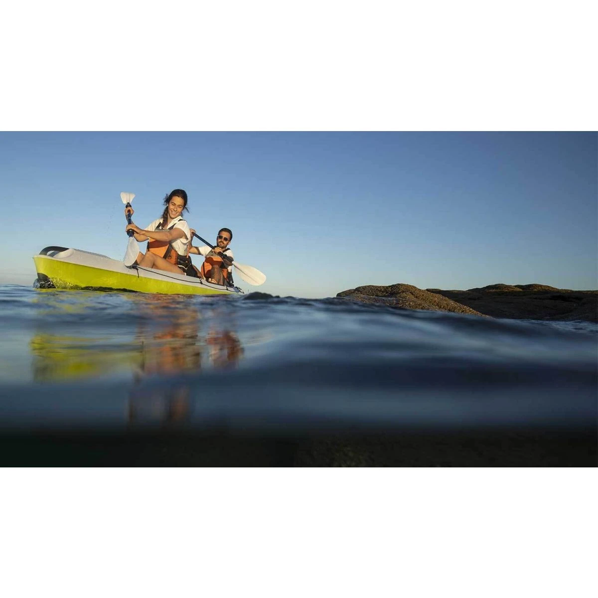 TAHE Borneo Sit-On-Top Kajak - 2 Personers 5 TAHE Borneo Sit-On-Top Kajak - 2 Personers - Billede 5