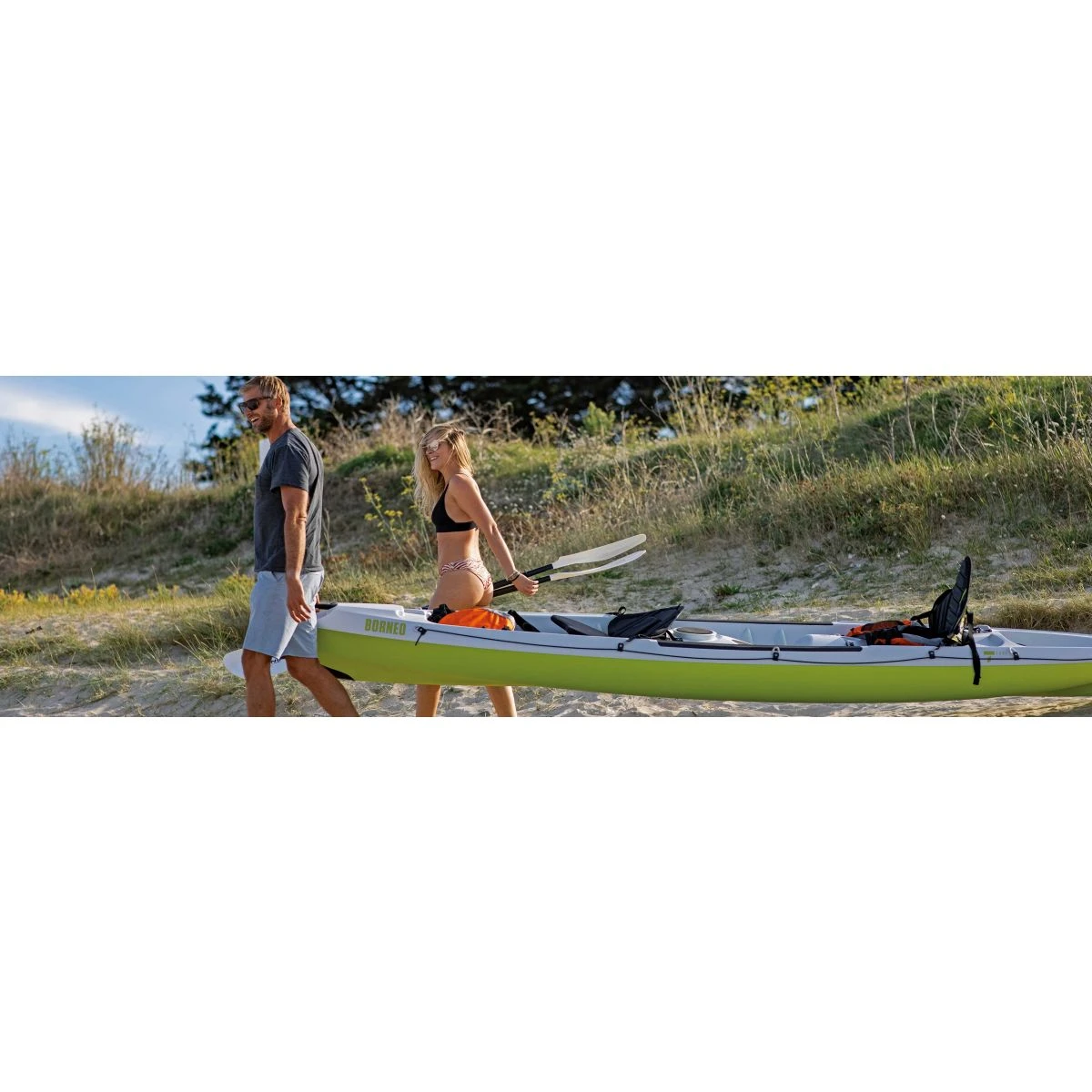 TAHE Borneo Sit-On-Top Kajak - 2 Personers 8 TAHE Borneo Sit-On-Top Kajak - 2 Personers - Billede 8
