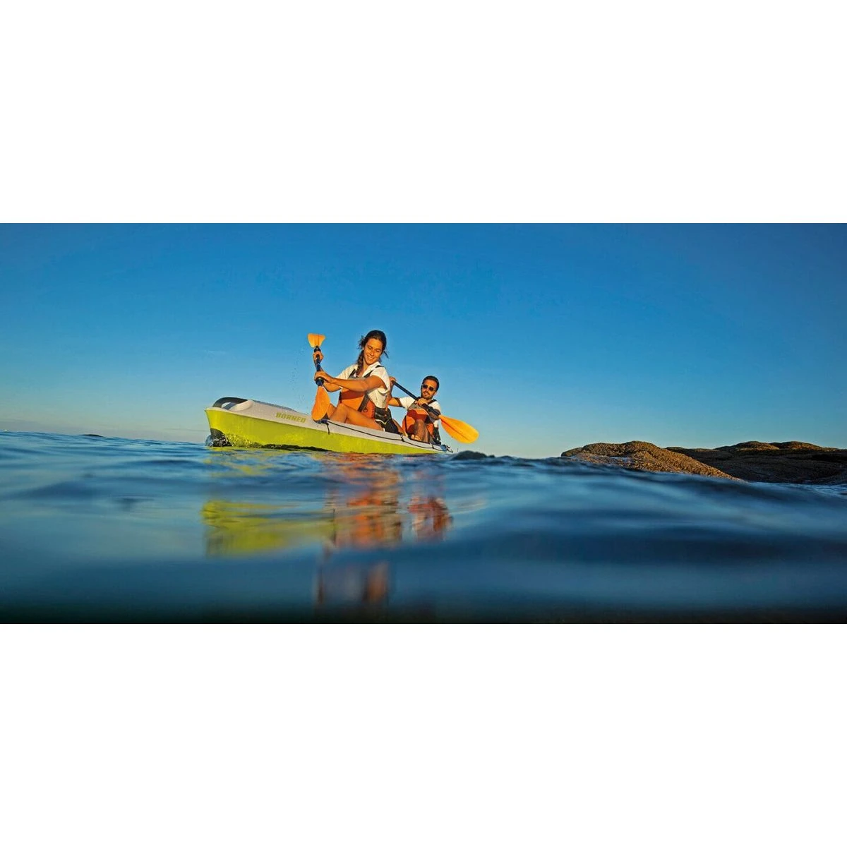 TAHE Borneo Sit-On-Top Kajak - 2 Personers 6 TAHE Borneo Sit-On-Top Kajak - 2 Personers - Billede 6