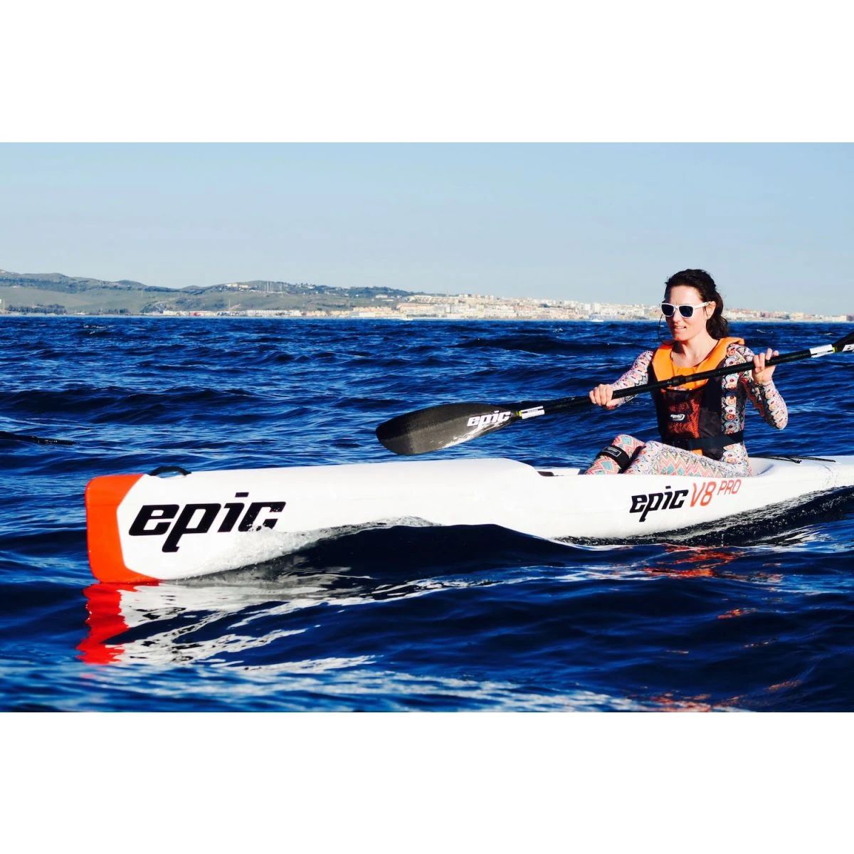 Epic V8 Pro Performance Surfski Kajak 5 Epic V8 Pro Performance Surfski Kajak - Billede 5